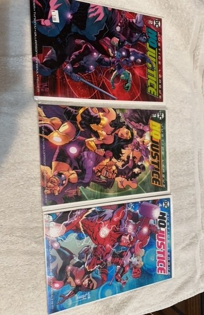 Justice League: No Justice #1-4 SET