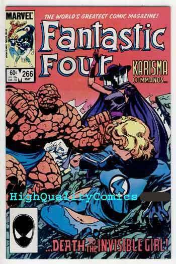 FANTASTIC FOUR #266, VF/NM, John Bryne, 1984, Thing, Karisma, more FF in store