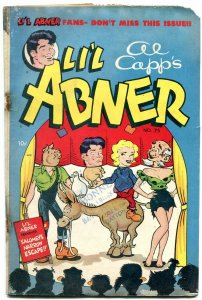 LI'L ABNER #75 1950-AL CAPP-HARVEY KURTZMAN ART ISSUE FR