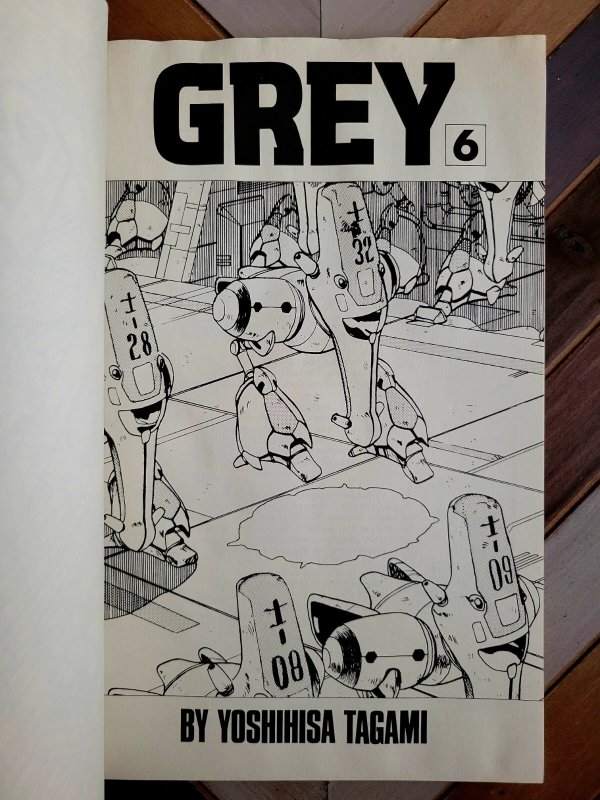 Grey #6 Story & Art by Yoshihisa Tagami TPB (1989) Viz Comics FN 6.0