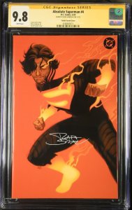 ABSOLUTE SUPERMAN #4 1:50 TALASKI VIRGIN VAR SIGNED RAFA SANDOVAL CGC SS 9.8 NM