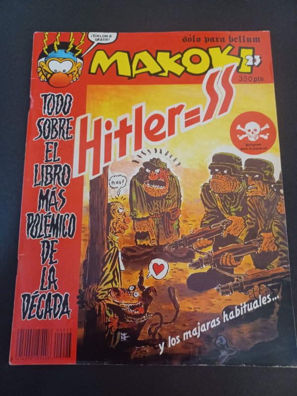 Makoki 23 - Spanish Language Satire/Sex Humor comics- Damian Carulla - 1984 - VF