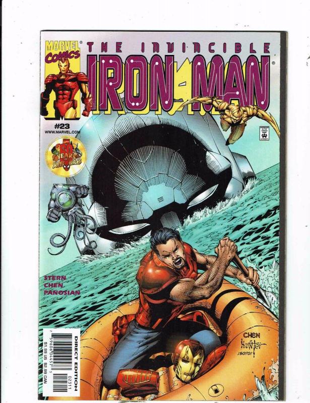 Lot of 6 The Invincible Iron Man Marvel Comic Books #19 20 21 22 23 AH6