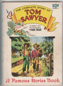 Famous Stories #2 (Feb-42) VG+ Affordable-Grade Tom Sawyer, Huck Finn