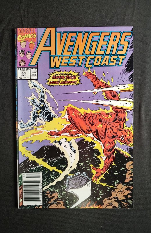 Avengers West Coast #63 (1990)