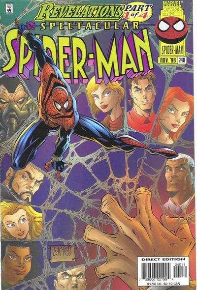 Spectacular Spider-Man (1976 series) #240, VF+ (Stock photo)