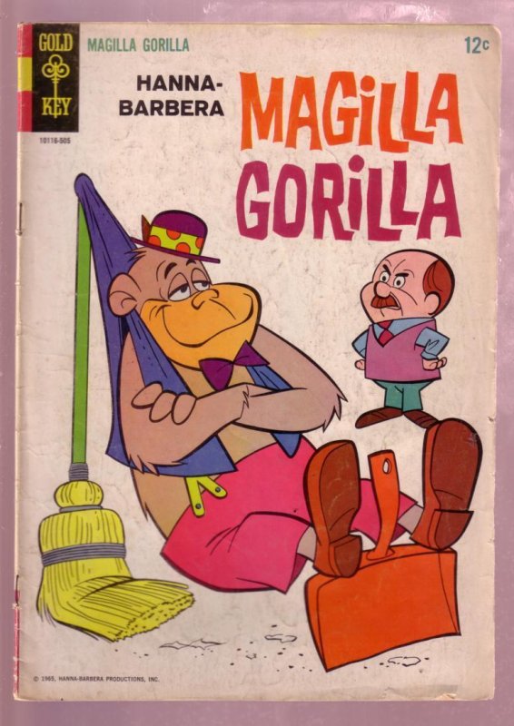 MAGILLA GORILLA #5 1965- HANNA-BARBERA CARTOON SERIES G/VG