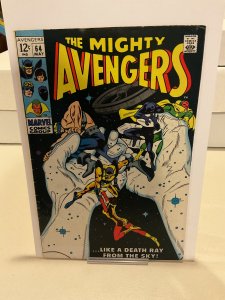 Avengers #64  1969  VG