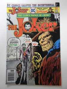 The Joker #8 (1976) Scarecrows Fearsome Face-Off! Beautiful Fine/VF Condition!