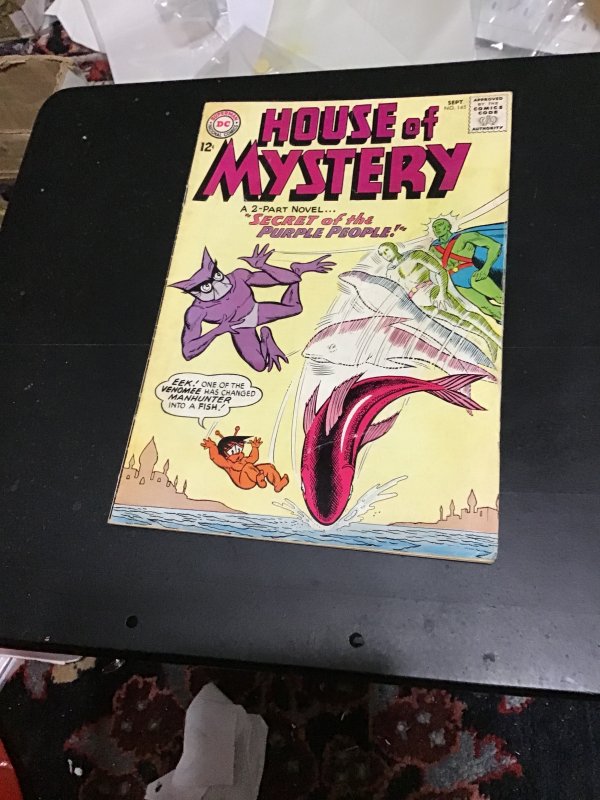 House of Mystery 145 1964 J’onn J’onzz & Zook, Purple People FN+ Wytheville CERT