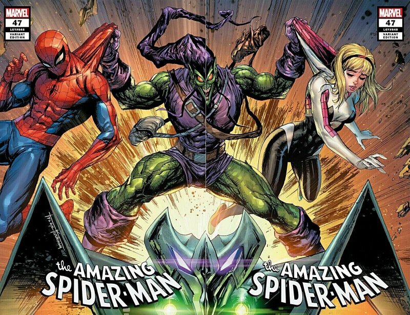 MARVEL AMAZING SPIDER-MAN #47 TYLER KIRKHAM CONNECTING TRADE DRESS VARIANT