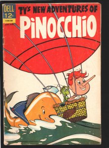 New Adventures of Pinocchio #2 1963-Dell-From the short running TV series-Cra...