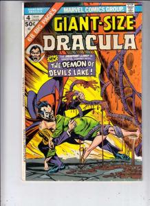 Giant-Size Dracula #4 (Mar-75) FN/VF High-Grade Dracula