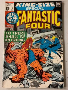 Fantastic Four #9 Annual Marvel 1st S. 5.0 slight water stain rear cover (1971)