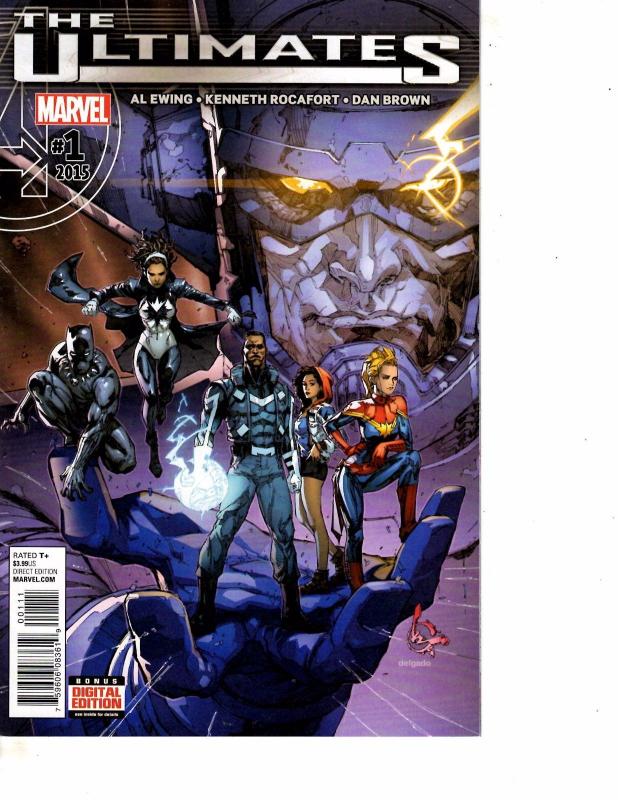Lot Of 2 Comic Books Marvel Ultimates #1 and #3 Thor ON10