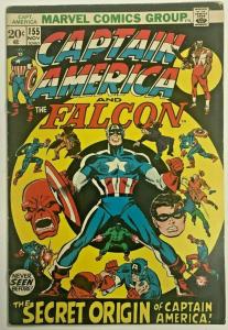 CAPTAIN AMERICA#155 VG/FN 1972 MARVEL BRONZE AGE COMICS