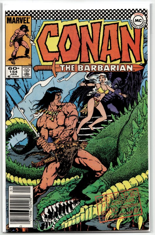 Conan the Barbarian #154 (1984) Conan