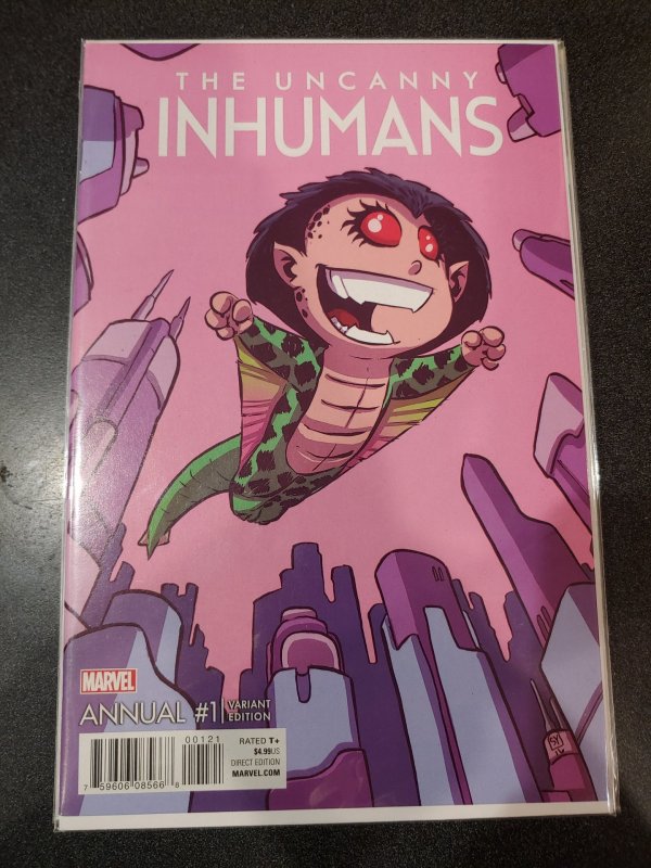 UNCANNY INHUMANS ANNUAL (2016 Series) #1 YOUNG BABY