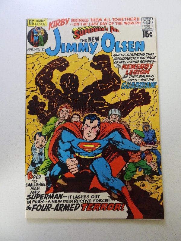 Superman's Pal, Jimmy Olsen #137 (1971) VF condition