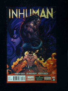 Inhuman #3  Marvel Comics 2014 Vf+