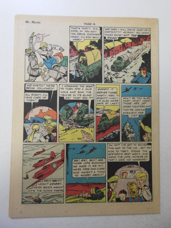 The Spirit #107 (1942) Newsprint Comic Insert Rare!