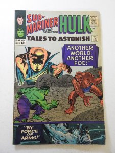 Tales to Astonish #73 (1965) VG Condition moisture stain
