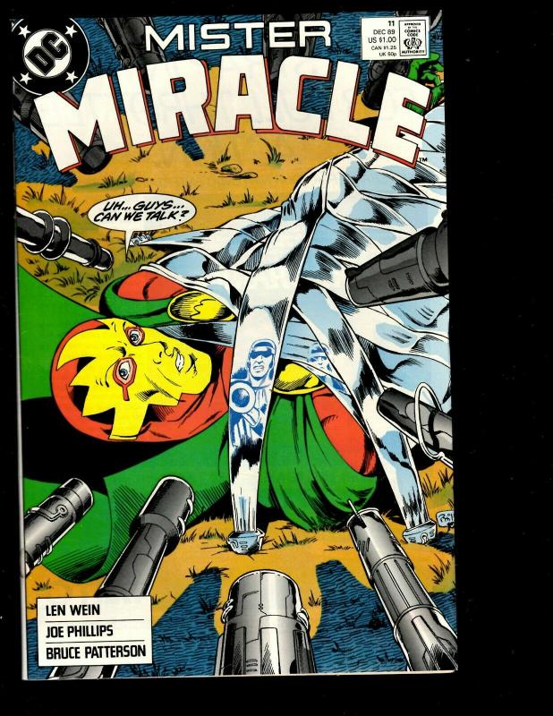 12 Mister Miracle DC Comic Books 26 25 21 19 18 17 11 10 9 8 7 6 Batman JF10