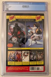 CHAMPIONS #1 CGC 9.8  Dynamic Forces Exclusive John Cassaday Variant Key Issue