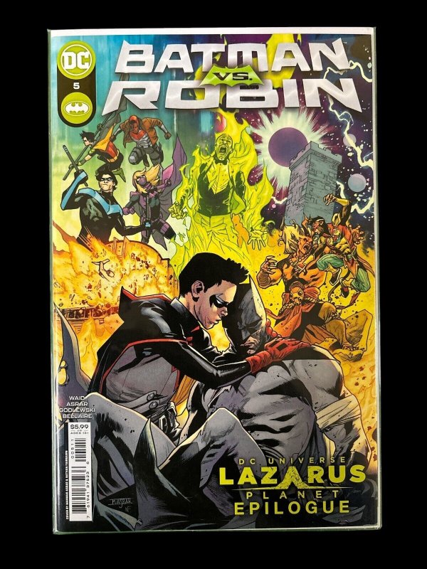 Batman Vs. Robin #1-5 Complete Run DC Comics 2022