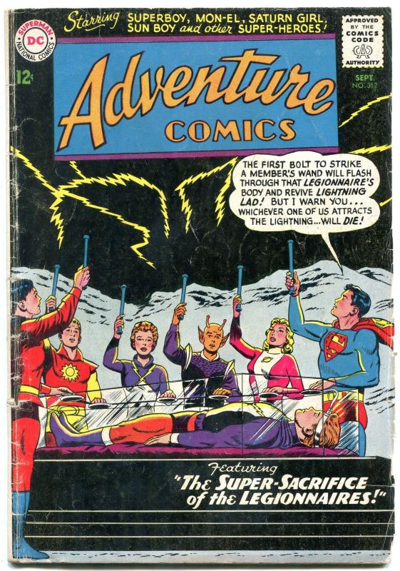 ADVENTURE COMICS #312-DC COMICS-LIGHTNING LAD RETURNS G