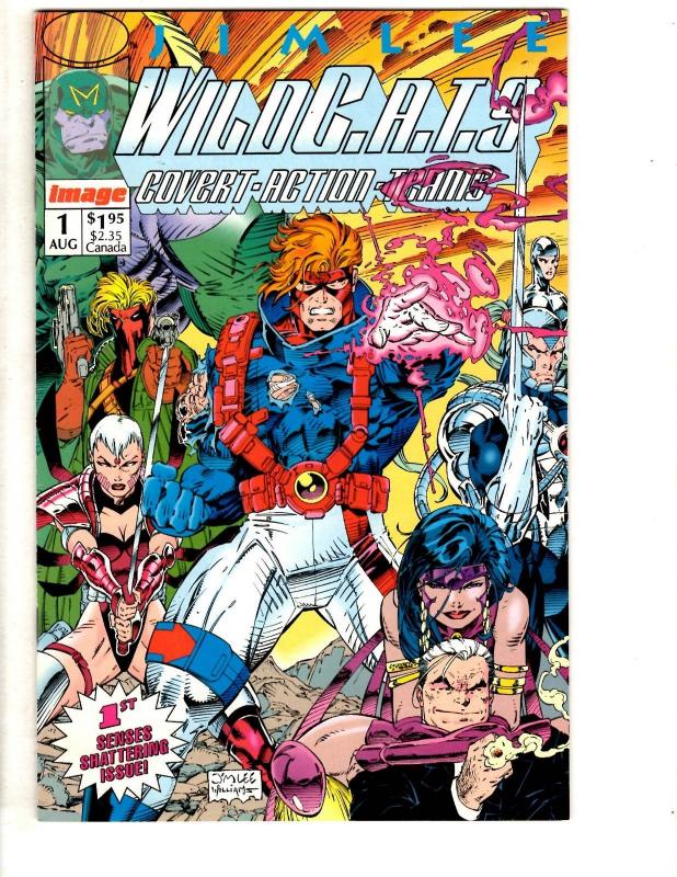 Lot Of 10 Wildcats Image Comic Books # 1 2 3 4 5 6 7 8 9 10 Jim Lee CR30