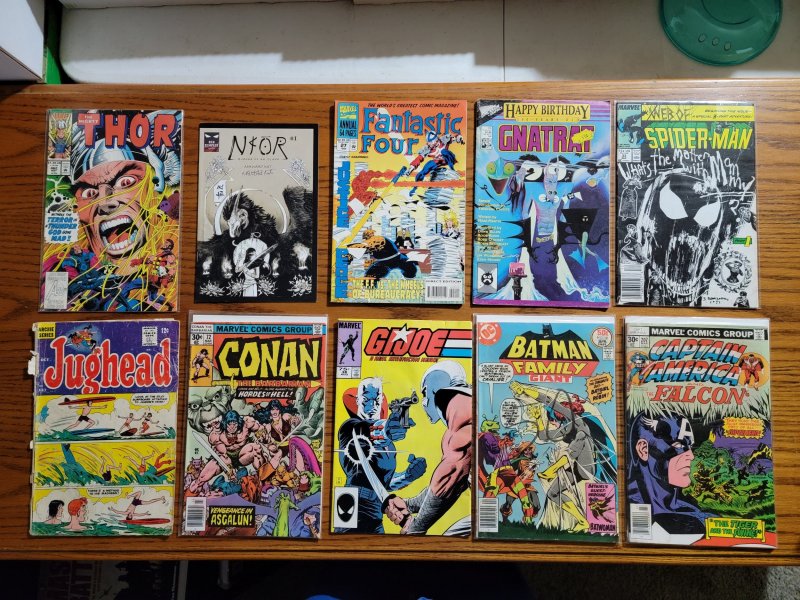 Comic Book Lot of 10 for 1$ Start! DC MARVEL INDY #13