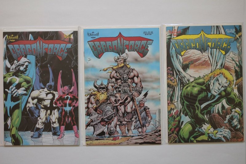 Dragonring, Dragonforce, Elflord Lot of 29 Aircel Comic Book Series NM