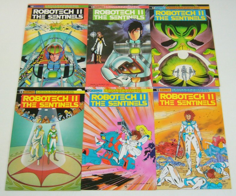 Robotech II: the Sentinels #1-16 complete series manga - eternity comics set lot