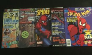 Five Spider-Man Related Magazines