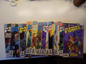 ATARI FORCE 1-13 COMPLETE DC ACTION FANTASY FN-VF+