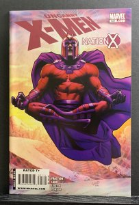The Uncanny X-Men #521 (2010) Matt Fraction Story Greg Land Magneto Cover