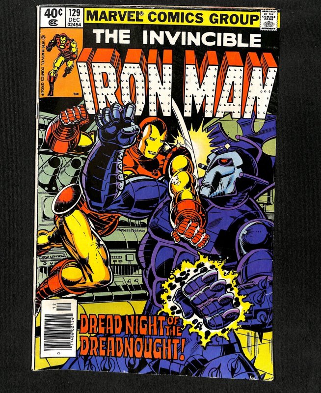 Iron Man #129 Newsstand Variant