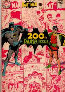 BAT MAN # 200 VG+ $10.00