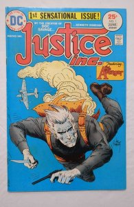 Justice, Inc. #1 (1975) FN+ 6.5 Joe Kubert cover