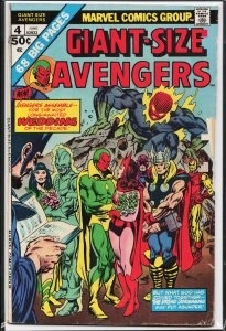 Giant-Size Avengers #4 (1975) The Avengers