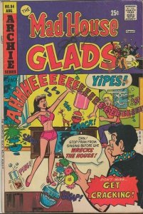 Mad House Glads #94 ORIGINAL Vintage 1974 Archie Comics GGA Veronica