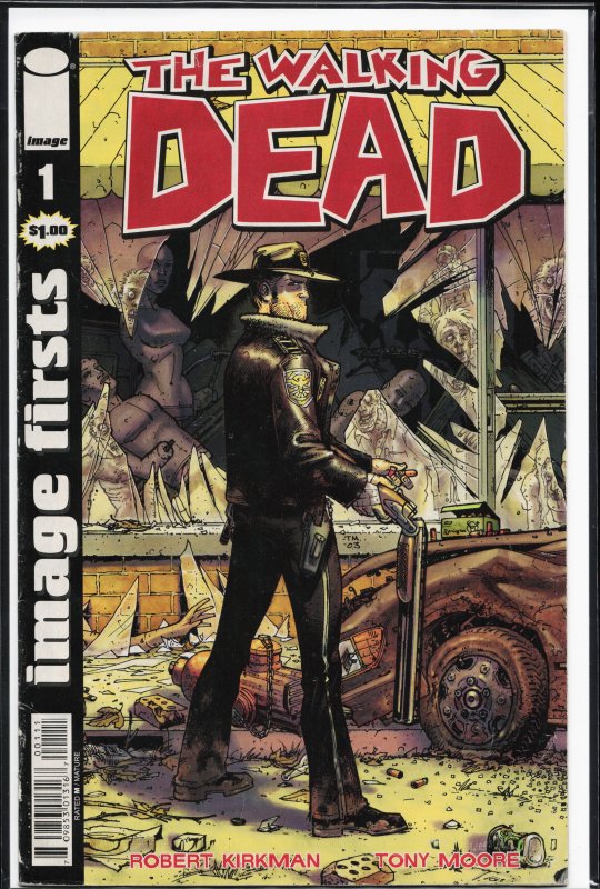 Image Firsts: The Walking Dead Second Printing Variant (2011) Rick Grimes