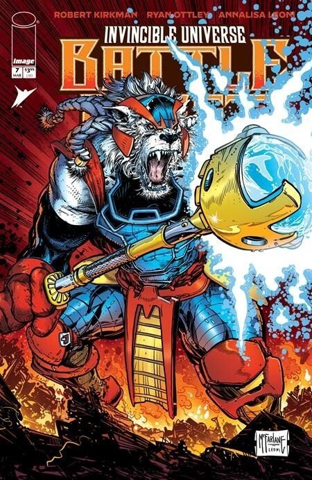 Invincible Universe Battle Beast (2025) #7 NM Todd McFarlane Variant Cover Image