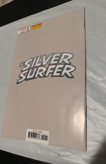 lSilver Surfer #1 Williams( 2019)Last defense silver surfer trade lmt/600 copy