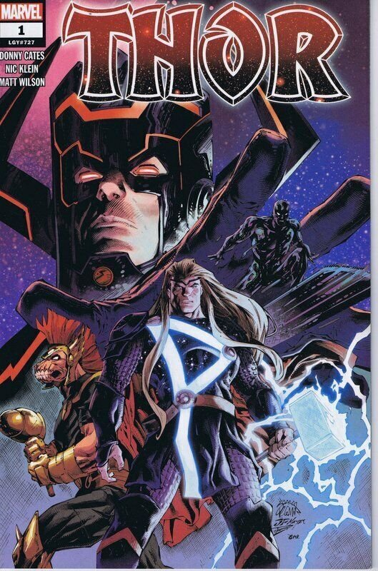 Thor #1 Walmart Variant Cover 2020 Marvel Comics Galactus Beta Ray Bill 