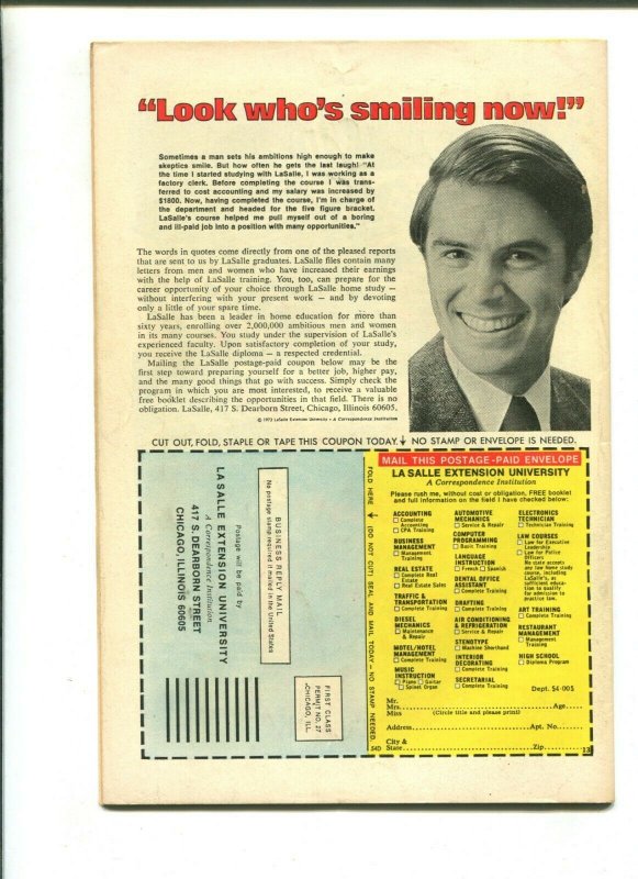 MARVEL DOUBLE FEATURE #5 - CAP & IRON MAN The Fisherman Collection (6.0) 1974