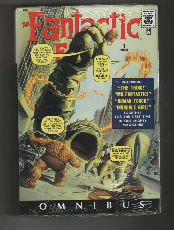Marvel Omnibus! Fantastic Four Volume 1! Alex Ross Variant! 1st Print!  Sealed! | Comic Books - Modern Age, Marvel, Fantastic Four, Superhero