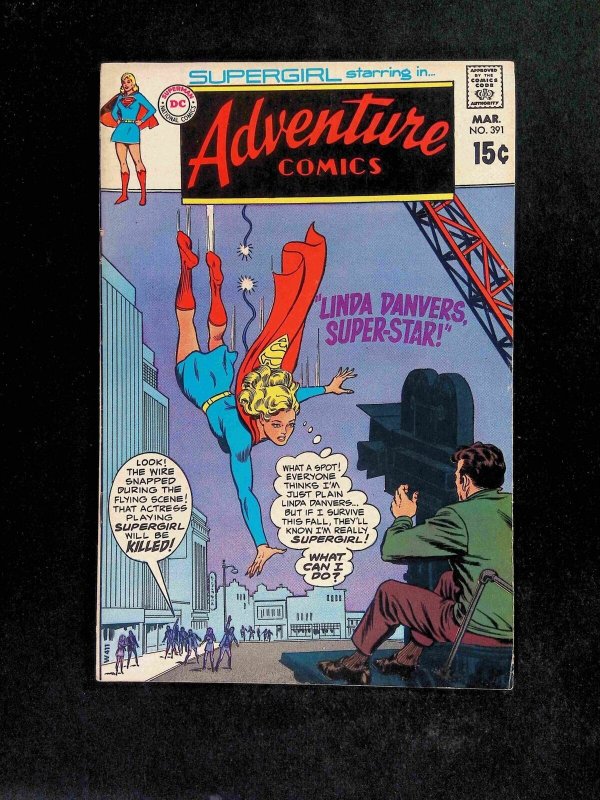 Adventure Comics #391  DC Comics 1970 VG+