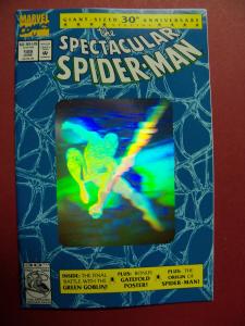 SPECTACULAR SPIDER-MAN #1891992 SILVER HOLOGRAM COVER VF/NM (9.0) OR BETTER